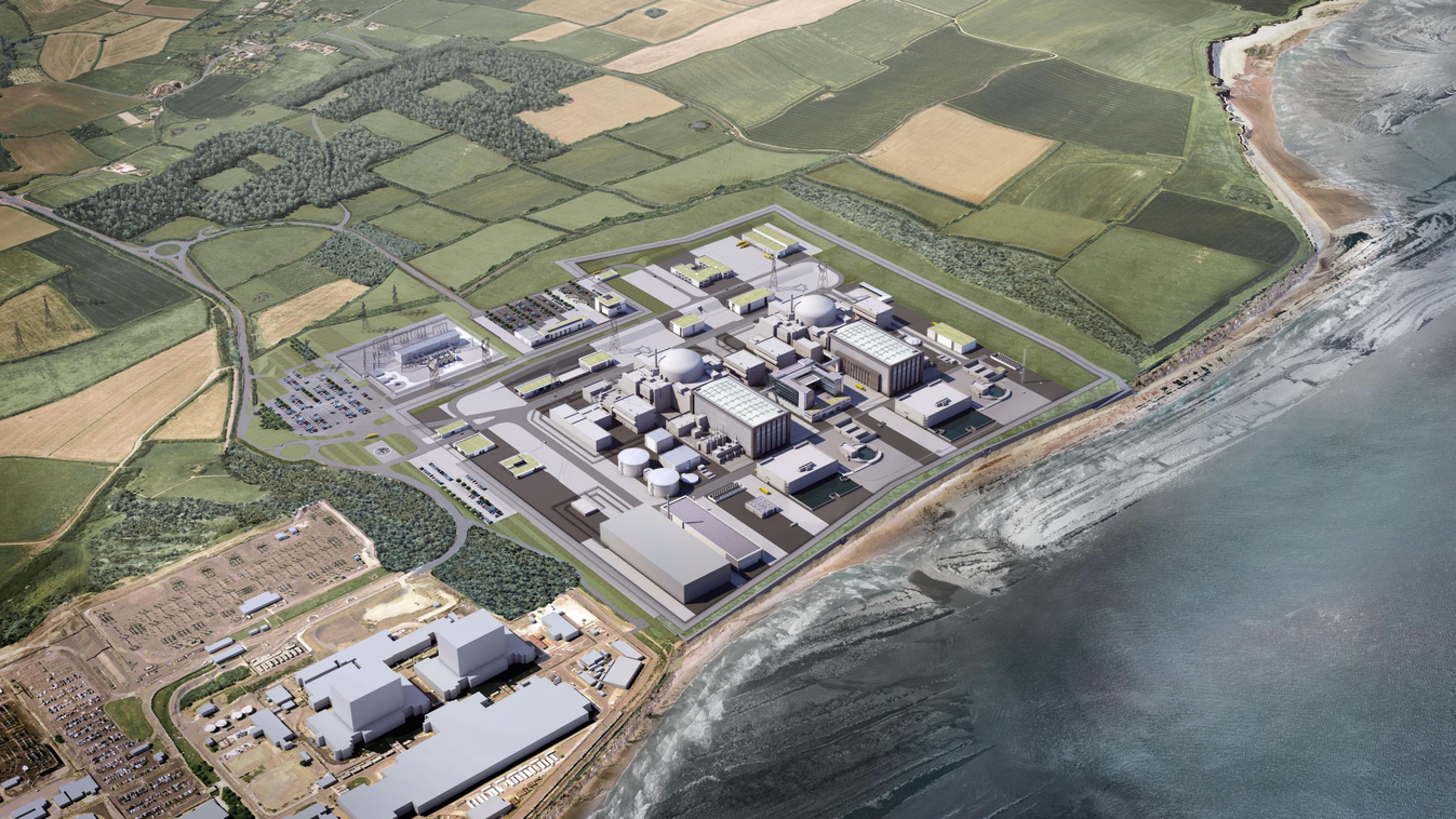Látványterv, Hinkley Point atomerőmű, tervezett C egység, EDF, Nagy-Britannia 