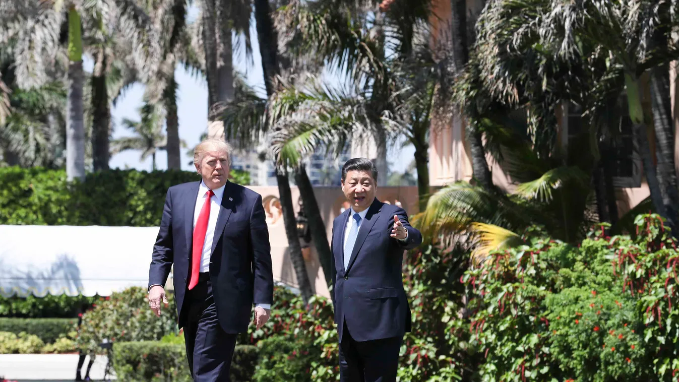 Hszi Csin-ping és Trump 