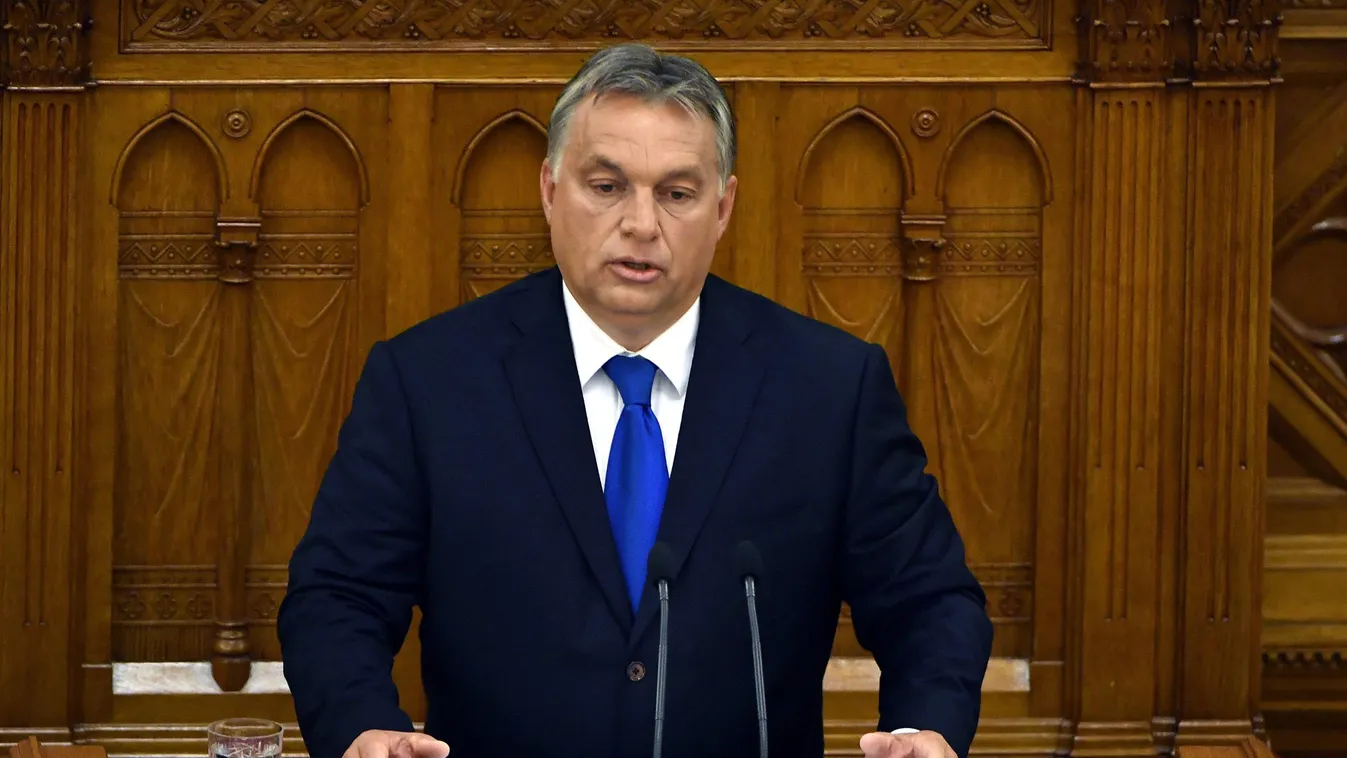 Orbán Viktor miniszterelnök napirend előtt felszólal 