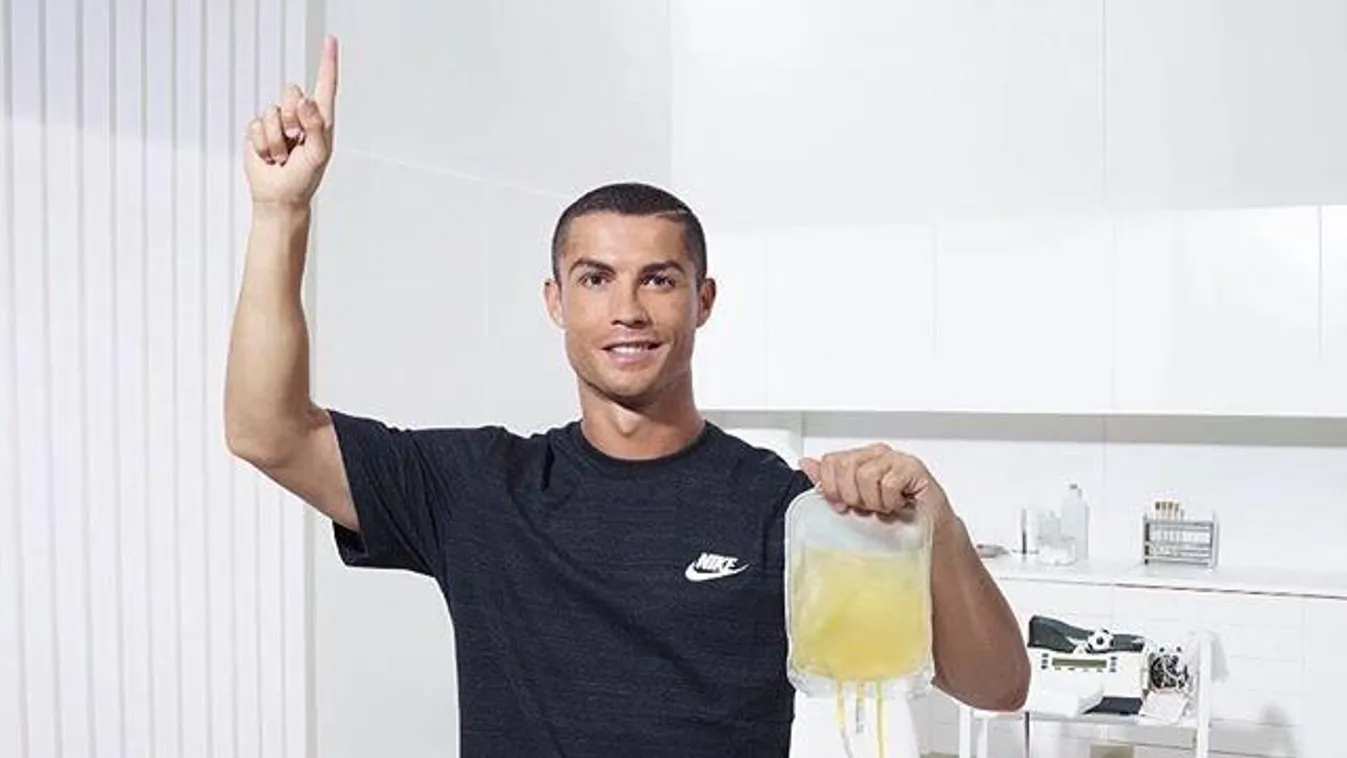 CR7 plazmadonor, Cristiano Ronaldo 
