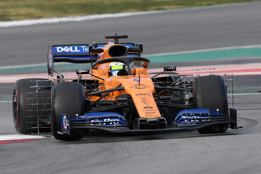 Forma-1, teszt, Barcelona, Lando Norris, McLaren Racing 