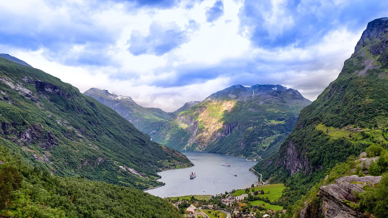 Geirangerfjord, Norvégia 