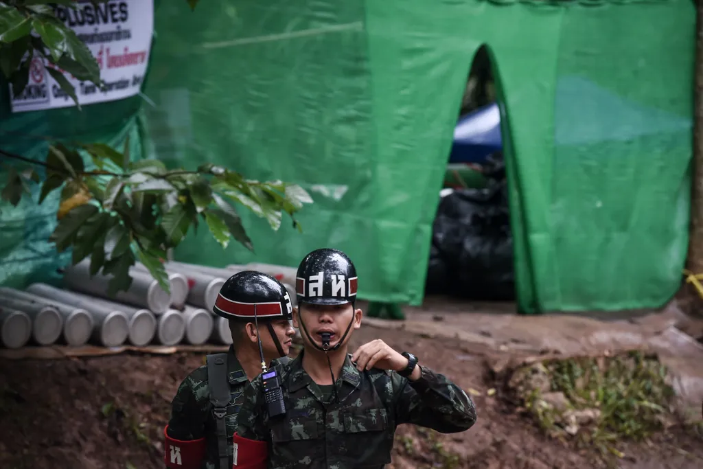 Thaiföld, Tham Luang, barlang katasztrófa, gyerekek mentése - galéria 