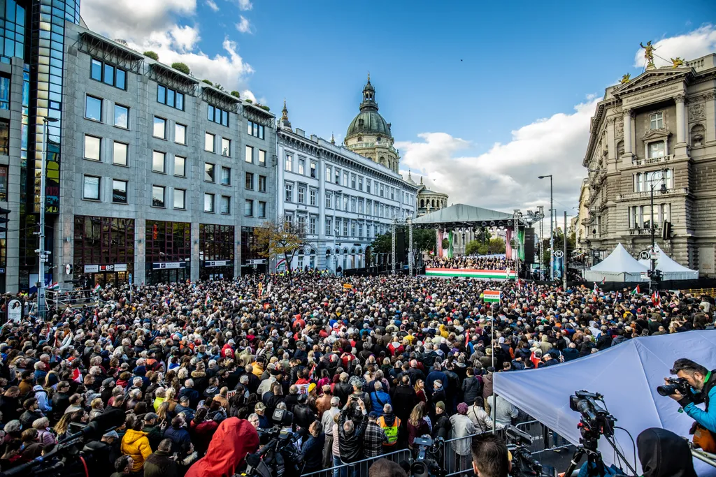 békemenet 2021 október 23 Békemenet
Erzsébet tér 