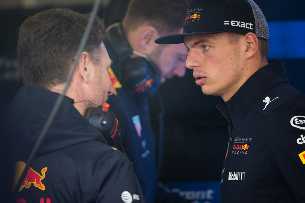 A Forma-1-es Kínai Nagydíj szombati napja, Max Verstappen, Christian Horner, Red Bull Racing 