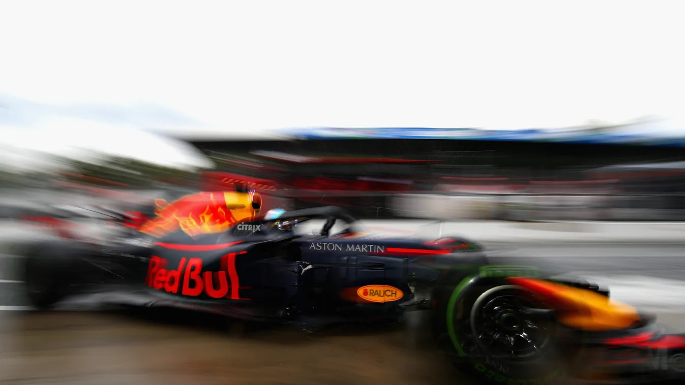 A Forma-1-es Olasz Nagydíj pénteki napja, Daniel Ricciardo, Red Bull Racing 