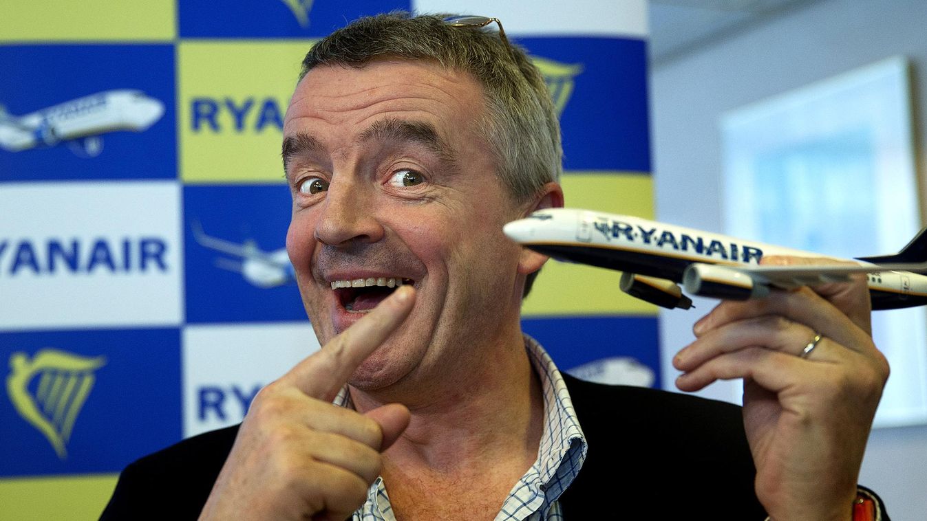 Új üzleti modell a Ryanairnél, Michael O'Leary a cég vezetője, fapados légitársaság, repülés 