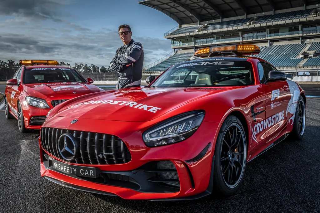 Forma-1, Safety Car, Medical Car, biztonsági autó, orvosi autó, Mercedes AMG GT R, Mercedes-AMG C 63 S, Bernd Mayländer 