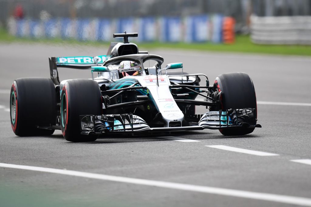 A Forma-1-es Olasz Nagydíj szombati napja, Lewis Hamilton, Mercedes-AMG Petronas 