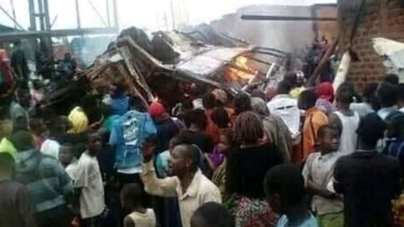 busz, baleset, Kongói Demokratikus Köztársaság 