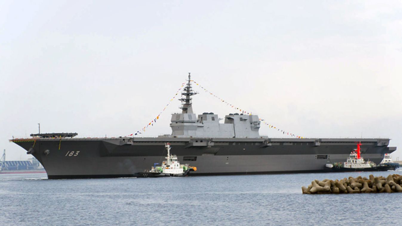 ázsiai tengeri flotta, repülőgép-hordozó anyahajó, japán, JDS Izumo 