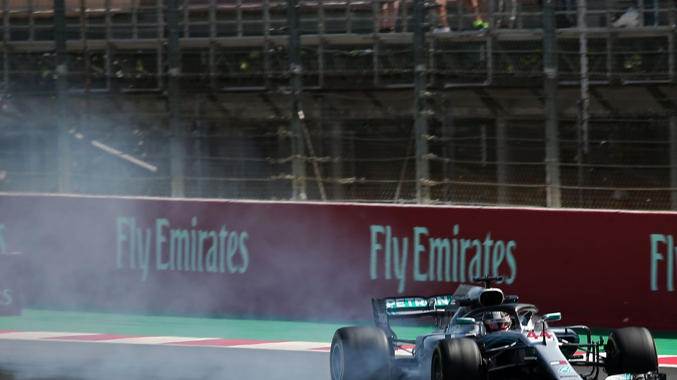 A Forma-1-es Spanyol Nagydíj pénteki napja, Lewis Hamilton, Mercedes-AMG Petronas 