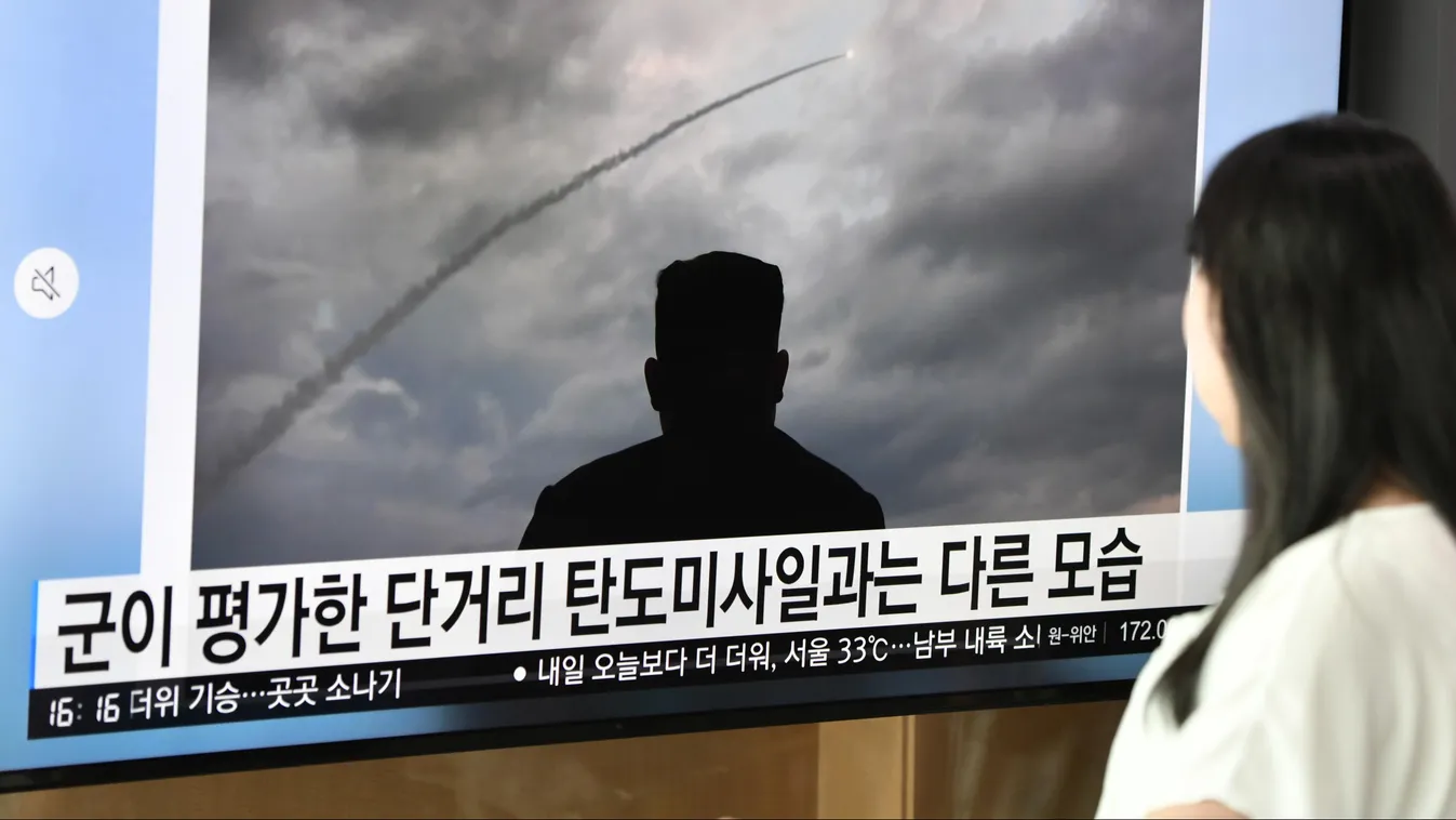 Kim Dzsongun, rakéta, rakétakilövés, kísérlet, teszt, Észak-Korea 
