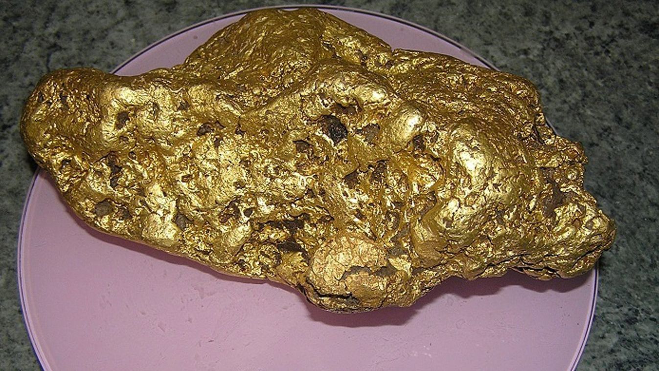 négy kilogrammos aranyrög 