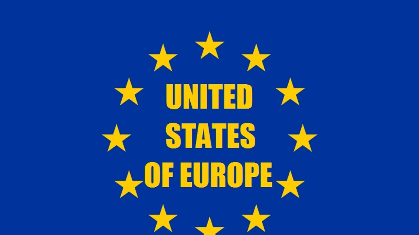 unió, európai unió, eu, zászló, illusztráció, Európai Egyesült Államok 