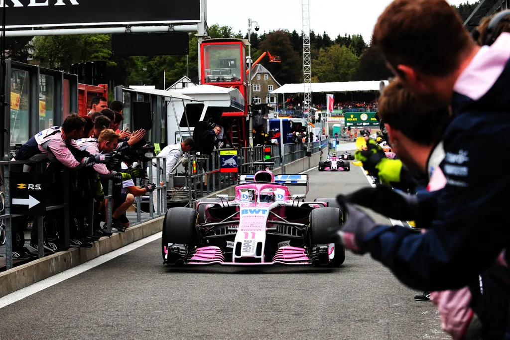 A Forma-1-es Belga Nagydíj, Sergio Pérez, Force India 