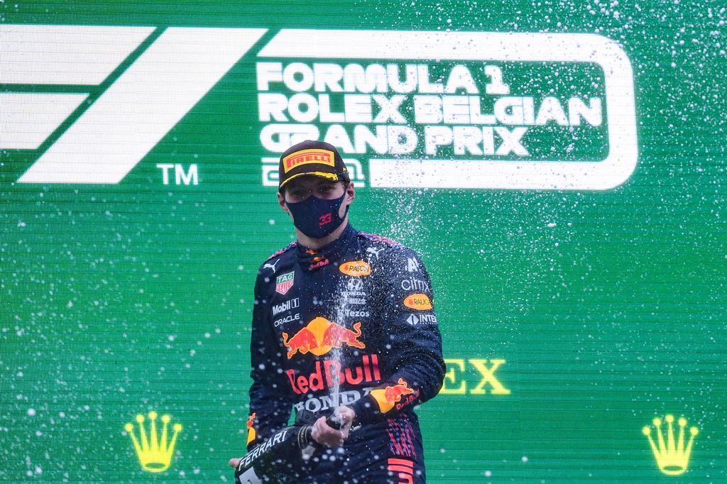 Forma-1, Belga Nagydíj, Max Verstappen, Red Bull 