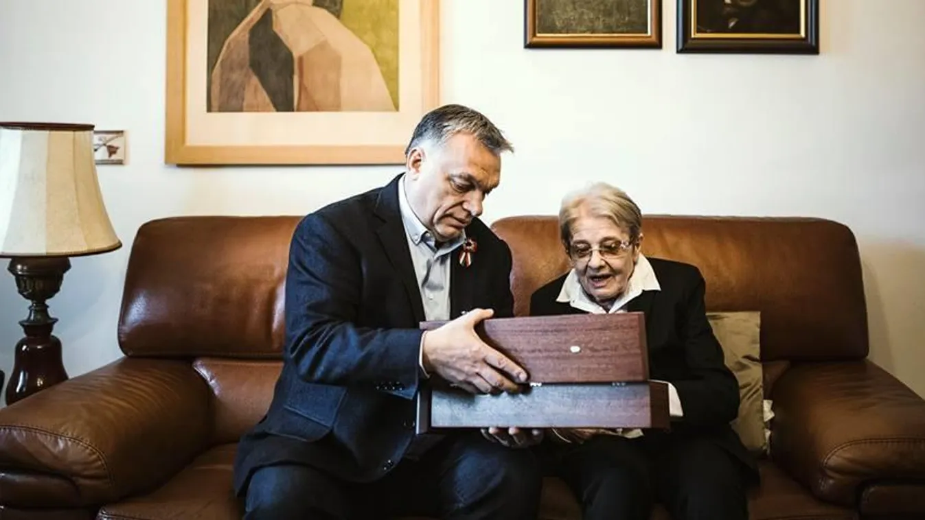 Orbán Viktor és Tőröcsik Mari 