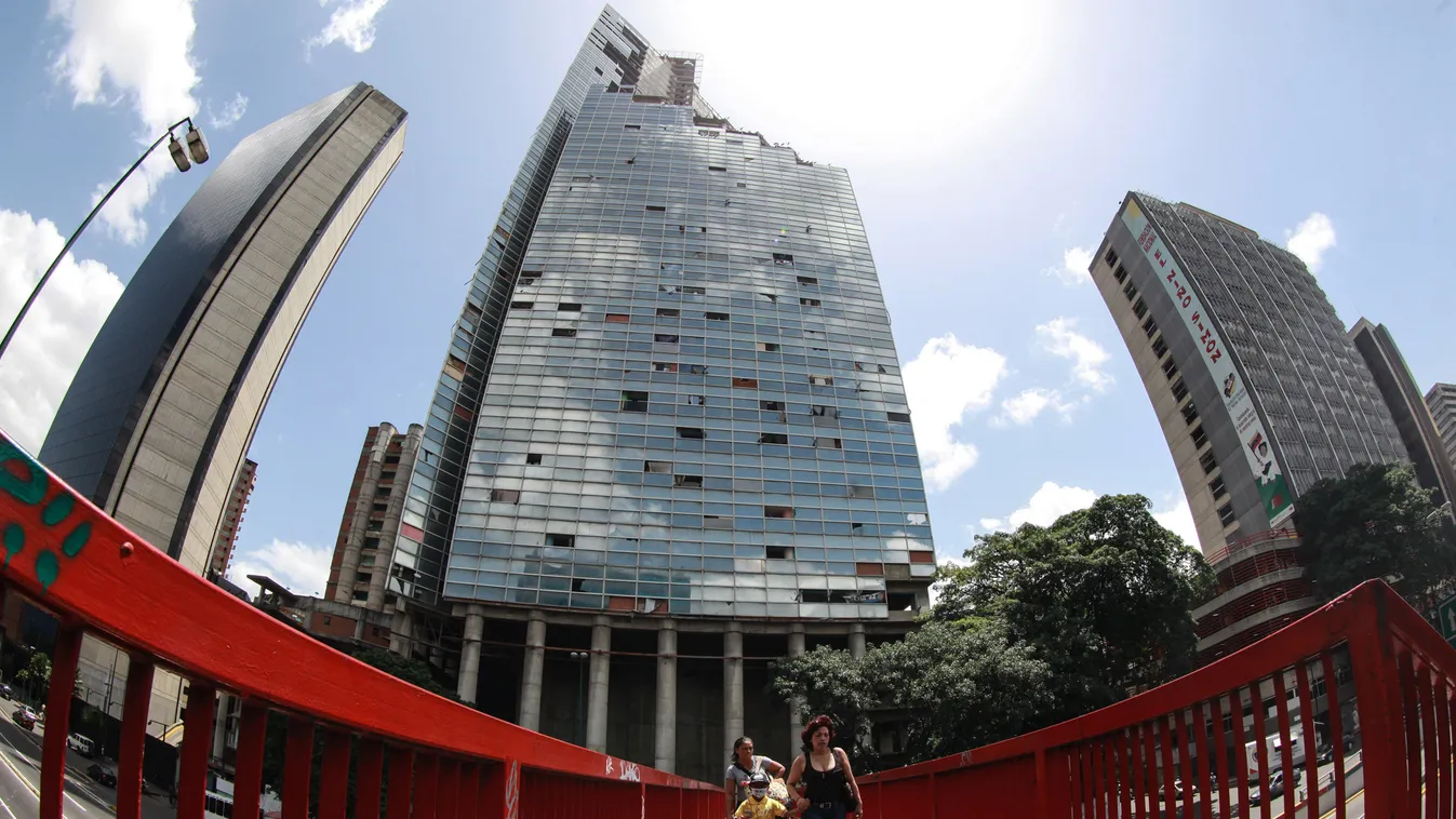 Tower of David  skyscraper  Caracas torony Venezuela Dávid-torony 