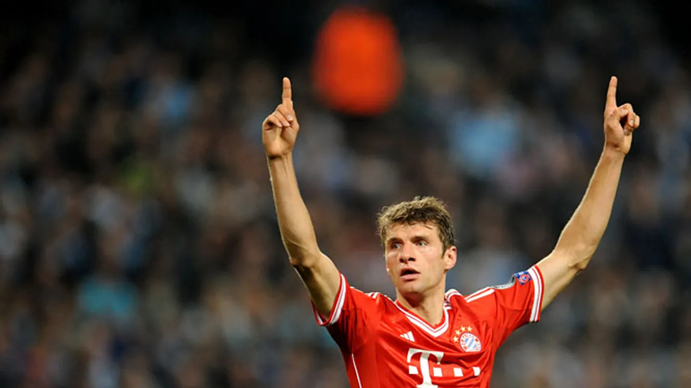 Bayern vs. Manchester City, BL, Thomas Müller gólja