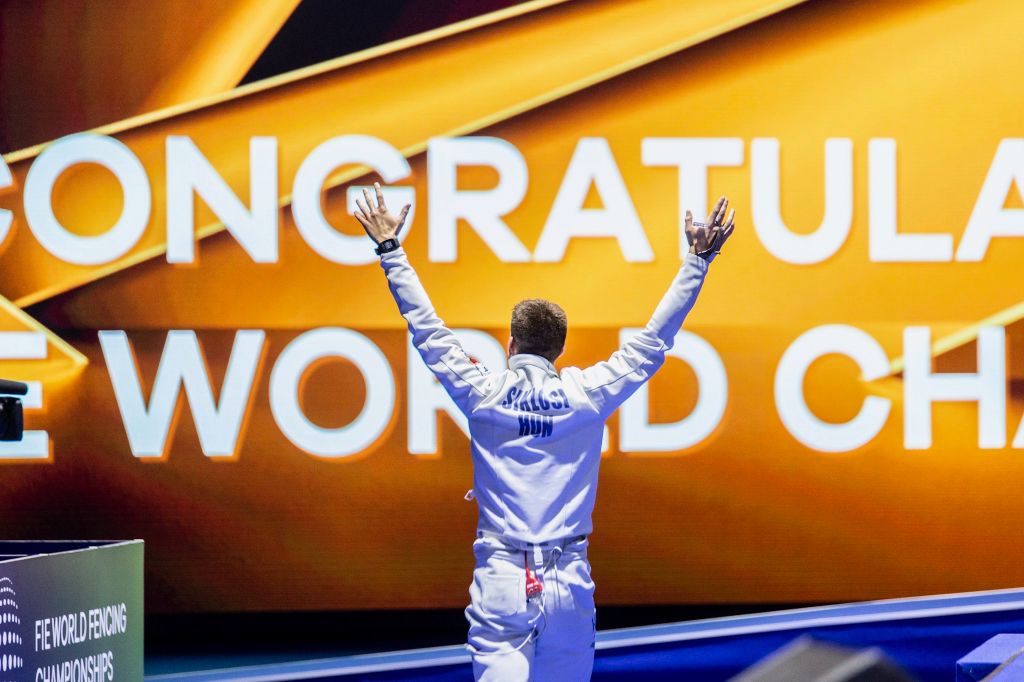 Vívó vb 2019 Budapest vívás világbajnokság döntő párbajtőrvilágbajnok Siklósi Gergely 