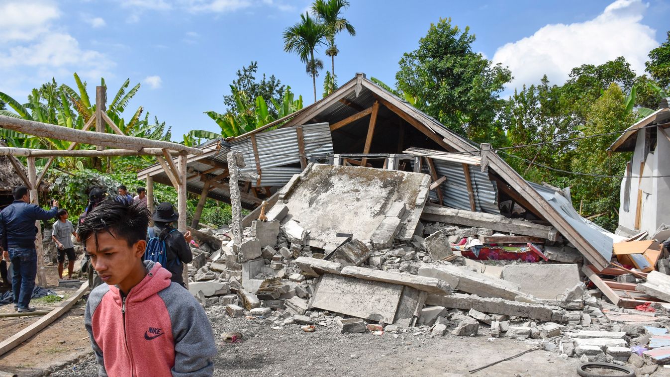 Indonézia, földrengés 