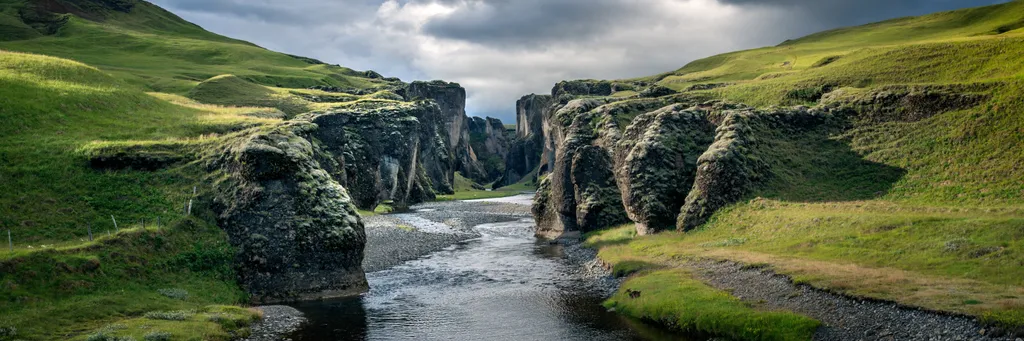 kanyon, fjadrargljufur, izland, izlandi, természet, canyon, folyó, táj, tájkép 