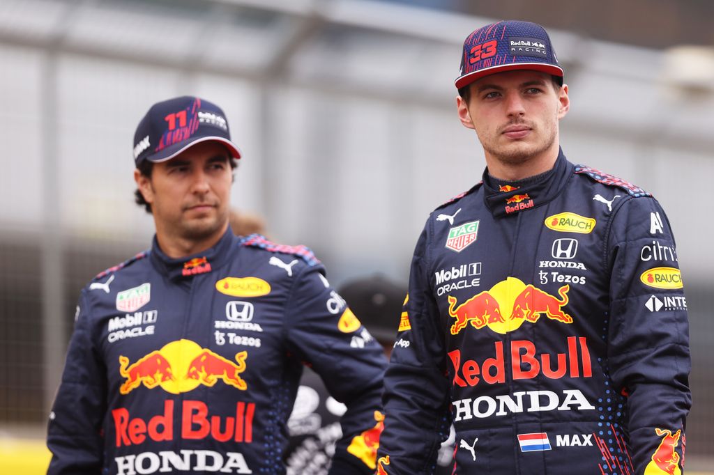 Forma-1, Sergio Pérez, Max Verstappen, Brit Nagydíj 2021, csütörtök 