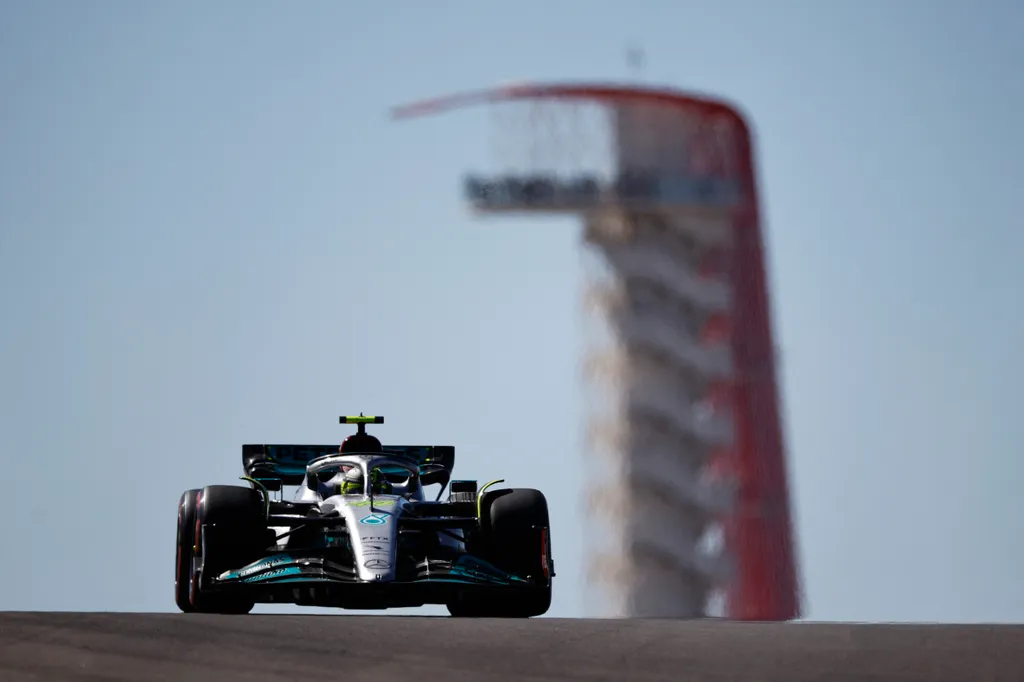 Forma-1, Lewis Hamilton, Mercedes, USA Nagydíj 2022, péntek 
