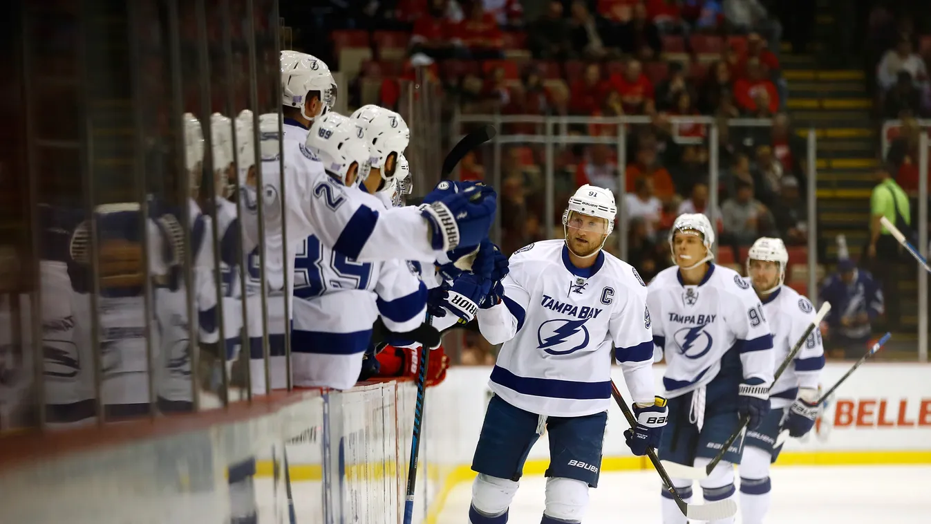 Tampa Bay Lightning v Detroit Red Wings GettyImageRank2 SPORT ICE HOCKEY National Hockey League 