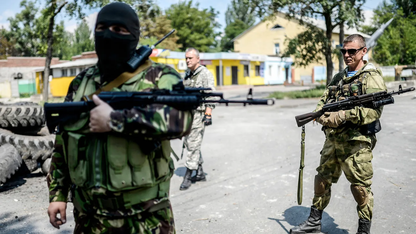 ukrajna, ukrán válság, szakadárok, szakadár parancsnokok, káromkodás, fegyver, géppuska 