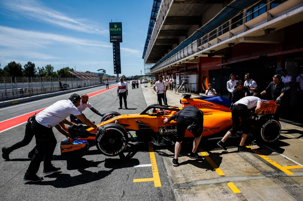 Forma-1-es szezonközi teszt, Barcelona, 1. nap, Stoffel Vandoorne, McLaren Racing 