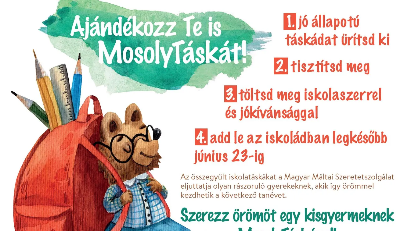 A MosolyTáska plakátja 