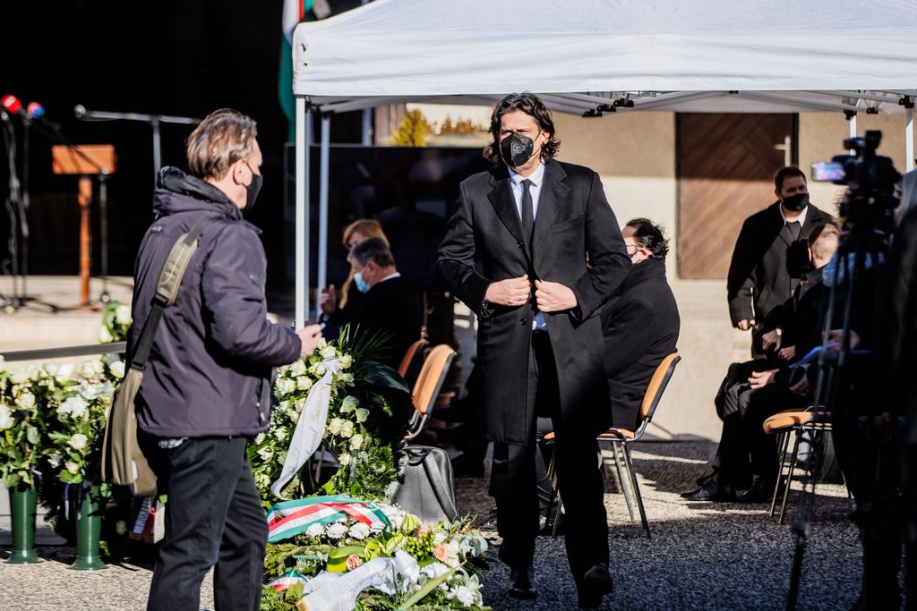 Csollány Szilveszter temetése 