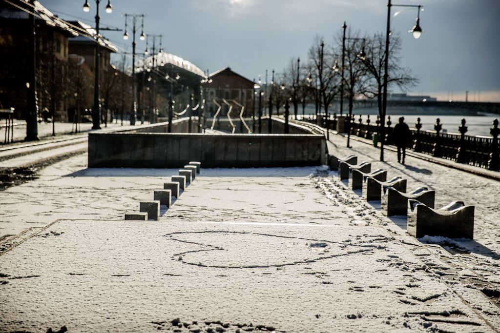 2022.01.22. Hó havazás időjárás tél Budapest 