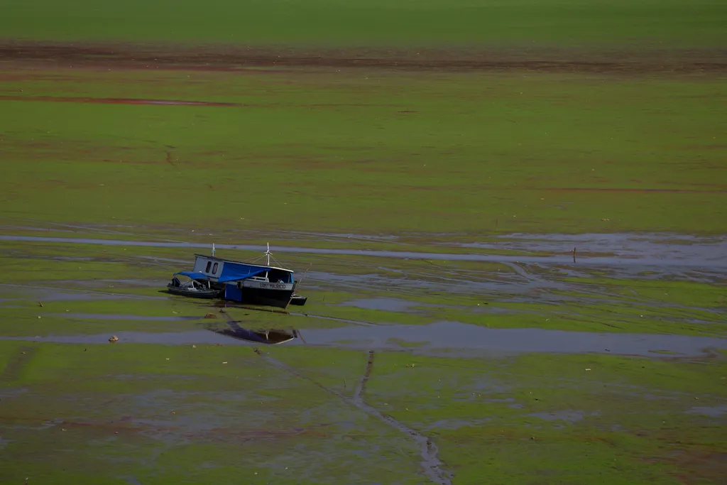Egy tó is kiszáradt a Brazíliát sújtó szárazság következtében, galéria, 2023 