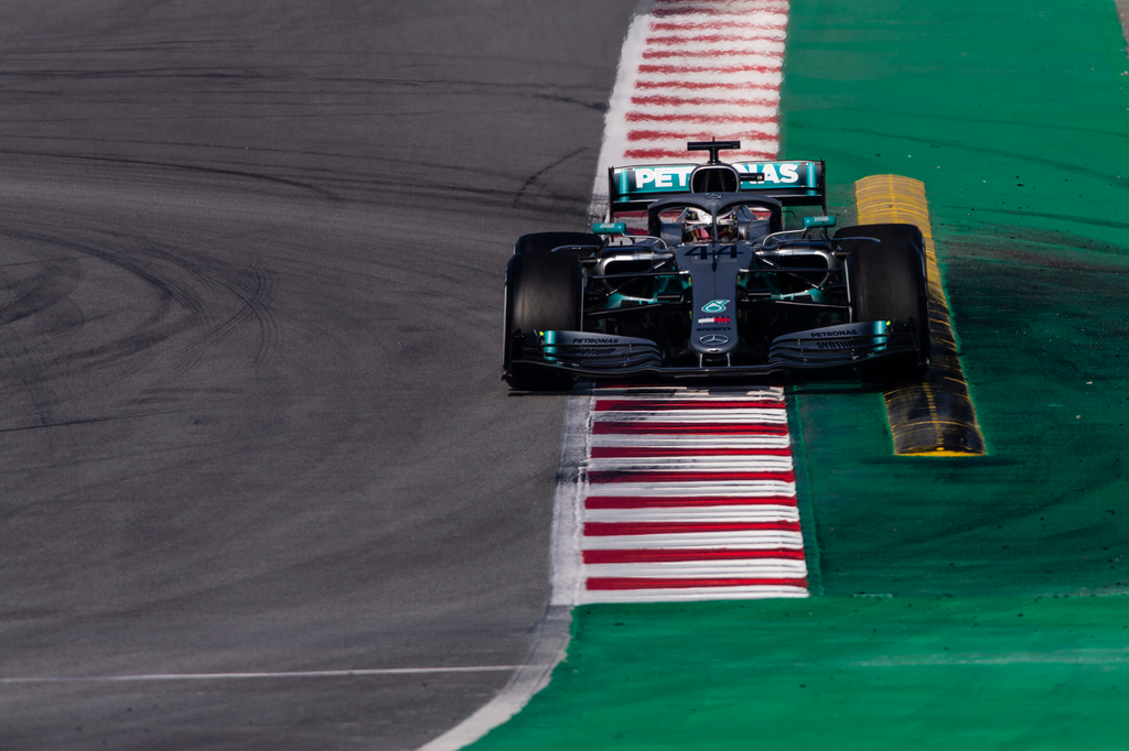 Forma-1, Lewis Hamilton, Mercedes-AMG Petronas, Barcelona teszt 4. nap 