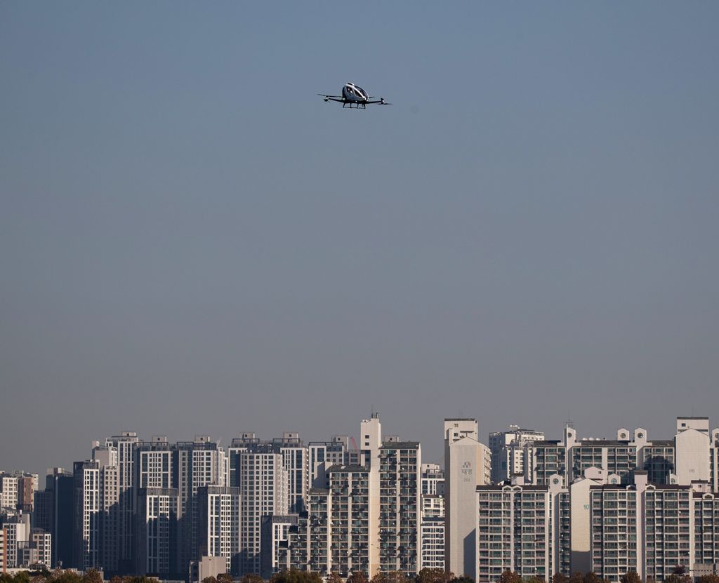 Pilóta nélküli légitaxi Dél-Koreában 