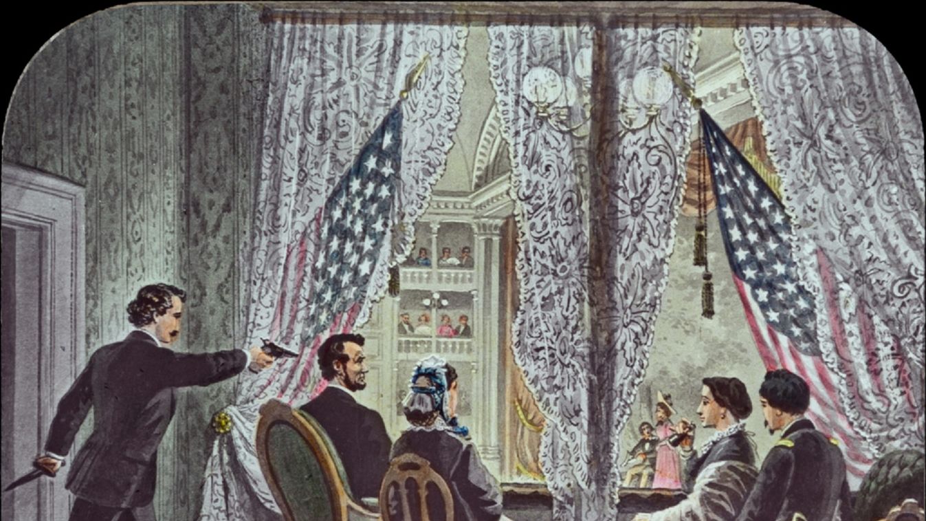 Abraham Lincoln, merénylet, színházi előadás 