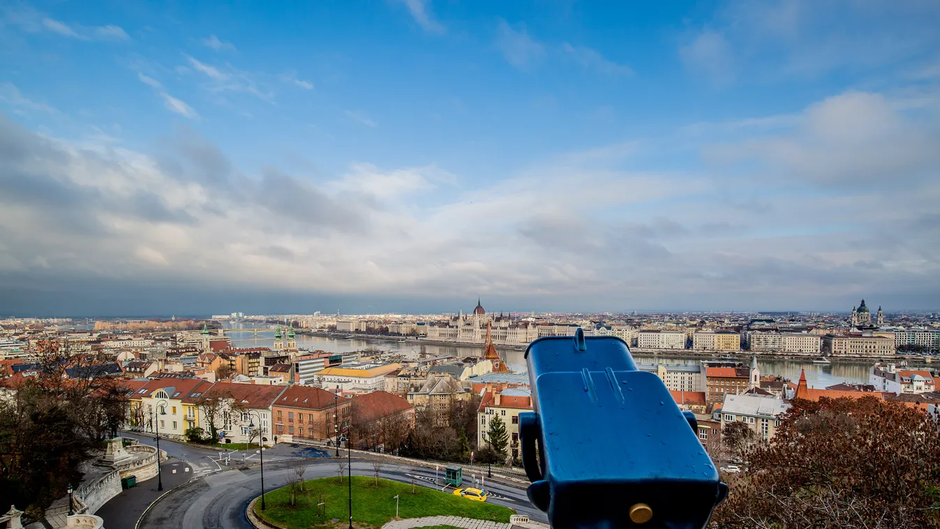 koronavírus, vírus, járvány, turizmus, üres, üres tér, Halászbástya, Budapest, látványosság, nevezetesség, turista, turista nélkül, turisták nélküli Budapest, 2020.12.08. 