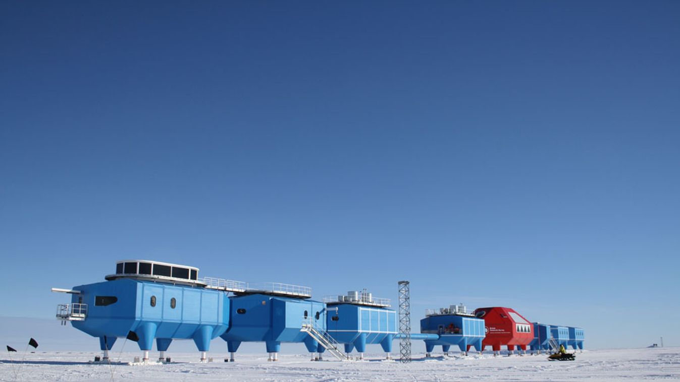 Halley sarkkutató bázis, Antarktisz 