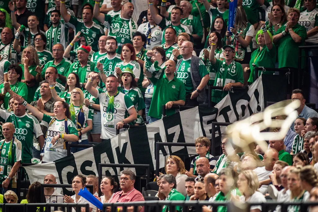 kézilabda női Bajnokok Ligája MVM Dome Győri Audi ETO Vipers Kristiansand 