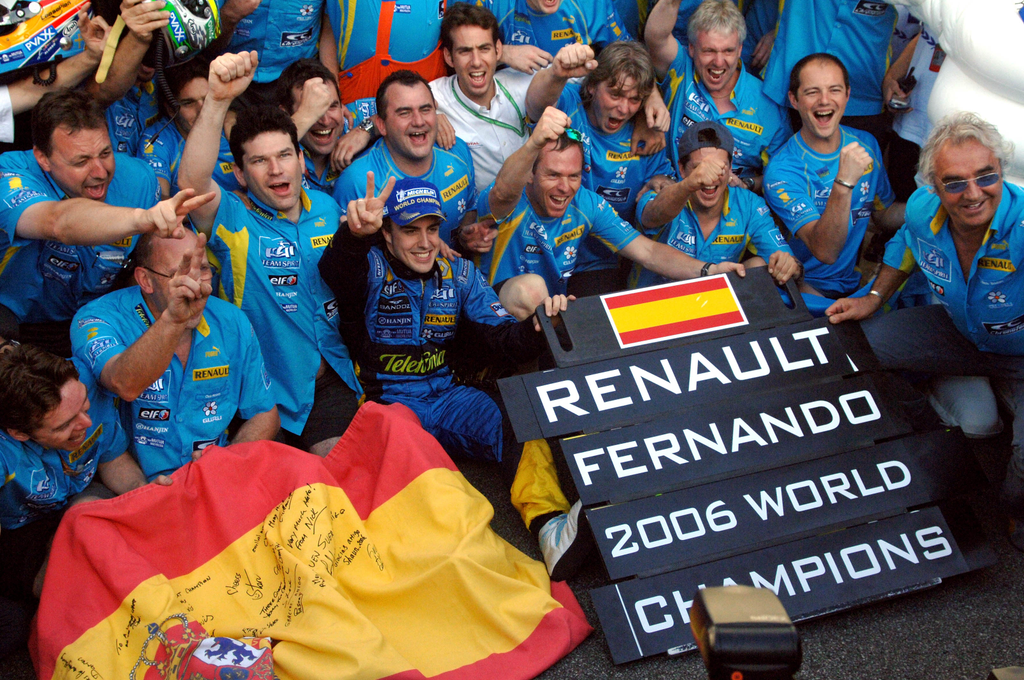 Forma-1, Fernando Alonso, Renault, Brazil Nagydíj 2006 