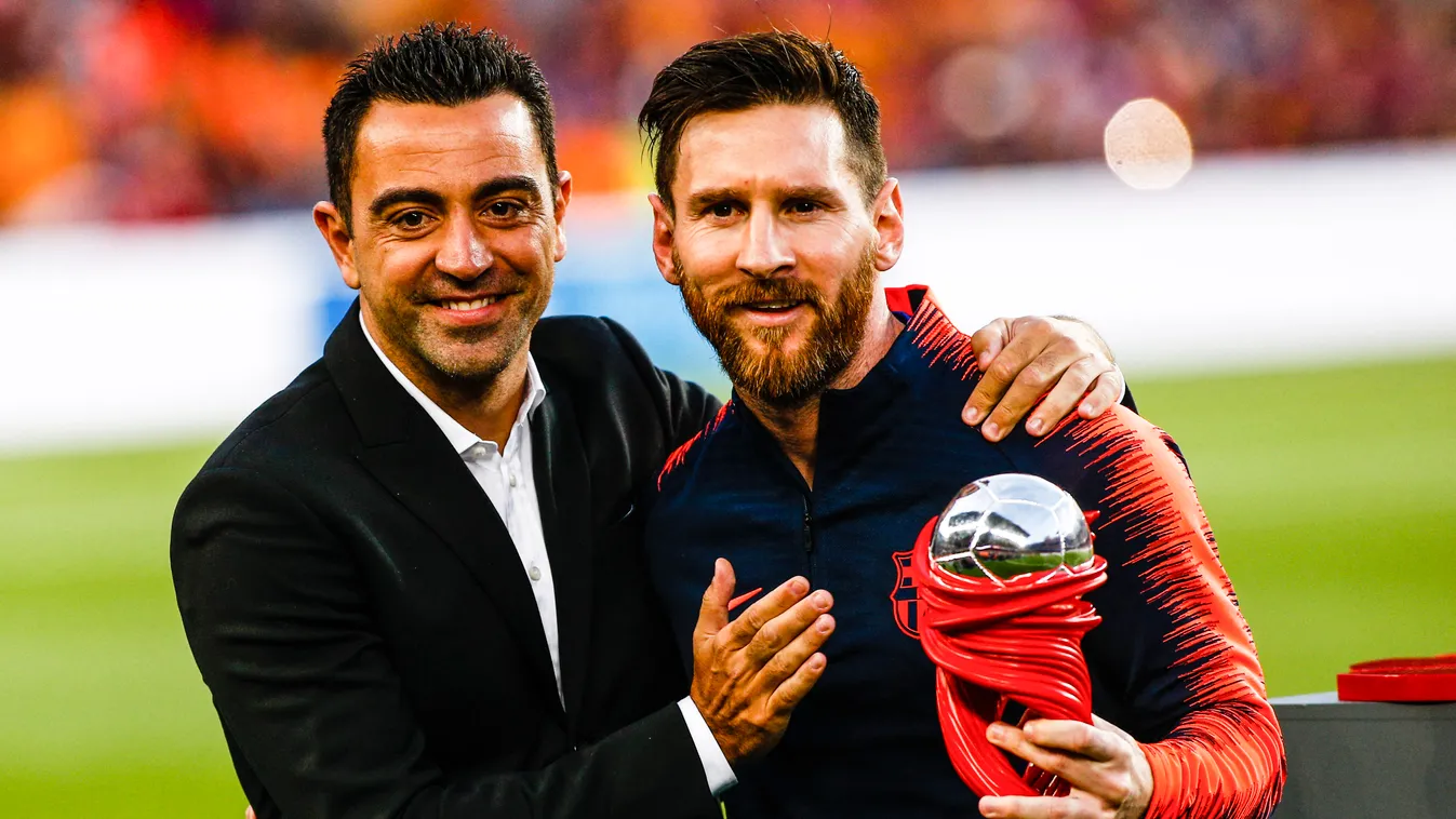 Barcelona, Xavi, Lionel Messi 