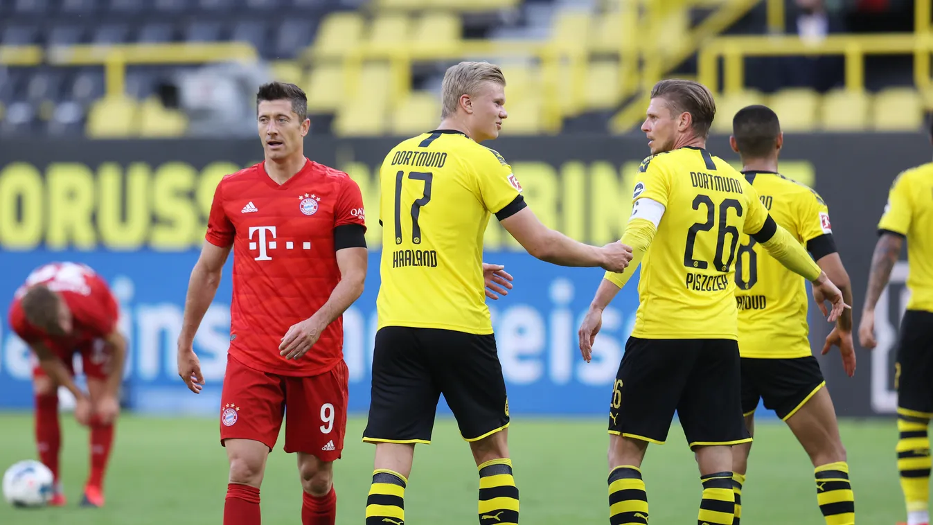 Sports: Football: 1.Bundesliga: season 19/20: 28th matchday, May 26, 2020, BVB, Borussia Dortmund - FC Bayern Munich, May 26 2020 Sports: Soccer: 1.Bundesliga: Season 19 Borussia Dortmund - FC Bayern Munich 28. matchday SPO BVB 20: 