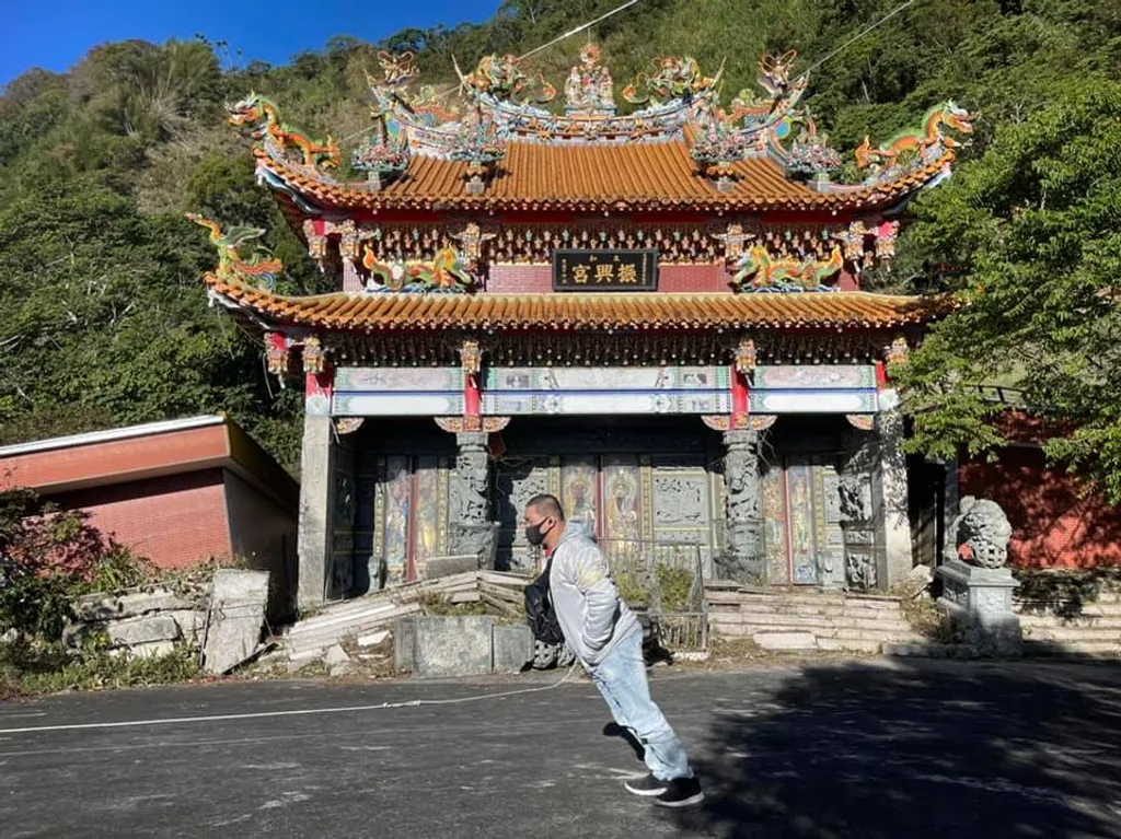 tajvani ferde templom Taihe Zhenxing Palace 