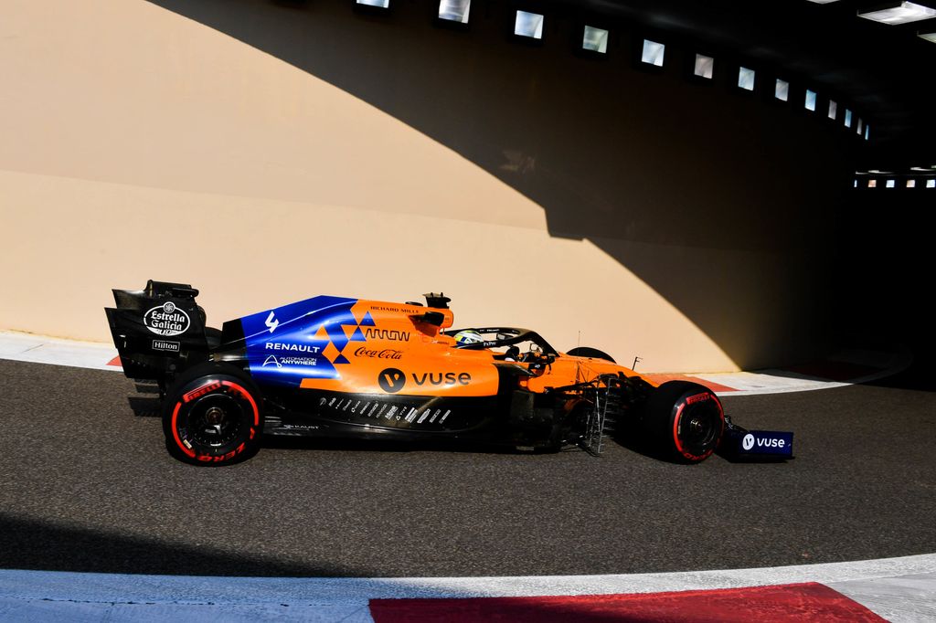 Forma-1, Lando Norris, McLaren Racing, Abu-Dzabi teszt 