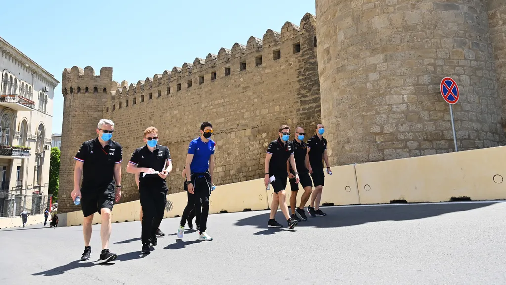 Forma-1, Azeri Nagydíj, Baku City Circuit, Esteban Ocon, Alpine 