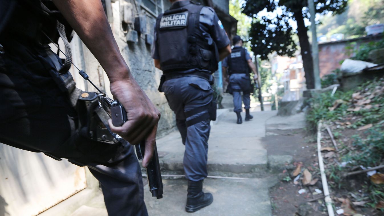 Pacifying Police Units Patrol Rio Favelas Ahead Of Olympic Games GettyImageRank2 