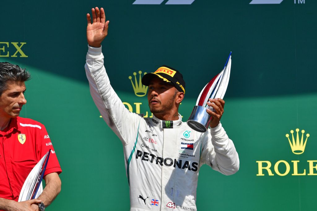 A Forma-1-es Brit Nagydíj, Lewis Hamilton 